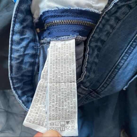 Forever 21 Dark Denim Women’s Jeans Zippers on each side - Picture 7 of 10